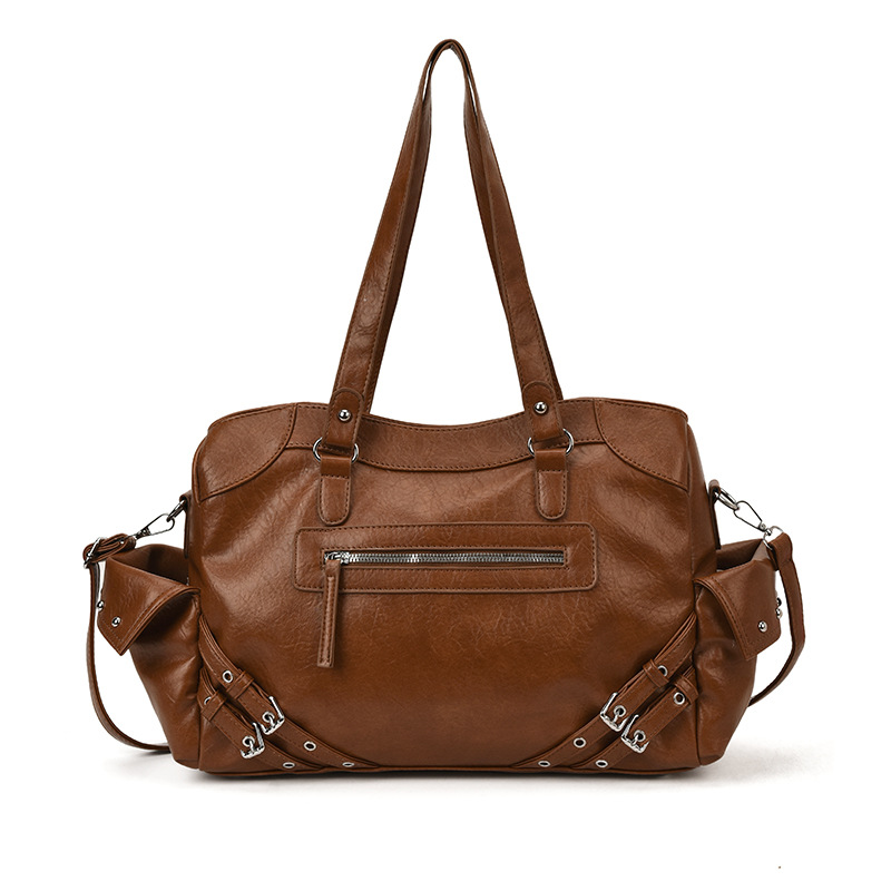 Nicho coreano Zhongyuan locomotora bolsa de mano europea y americana chica caliente bolsa de mano mujer gran capacidad de viaje mochila de hombro