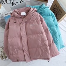 工装棉服女冬季加厚棉袄2024年新款韩版短款面包服棉衣外套潮