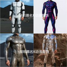 2025年跨境外贸新品万圣节派对表演装3D动漫连体衣 cosplay连体衣