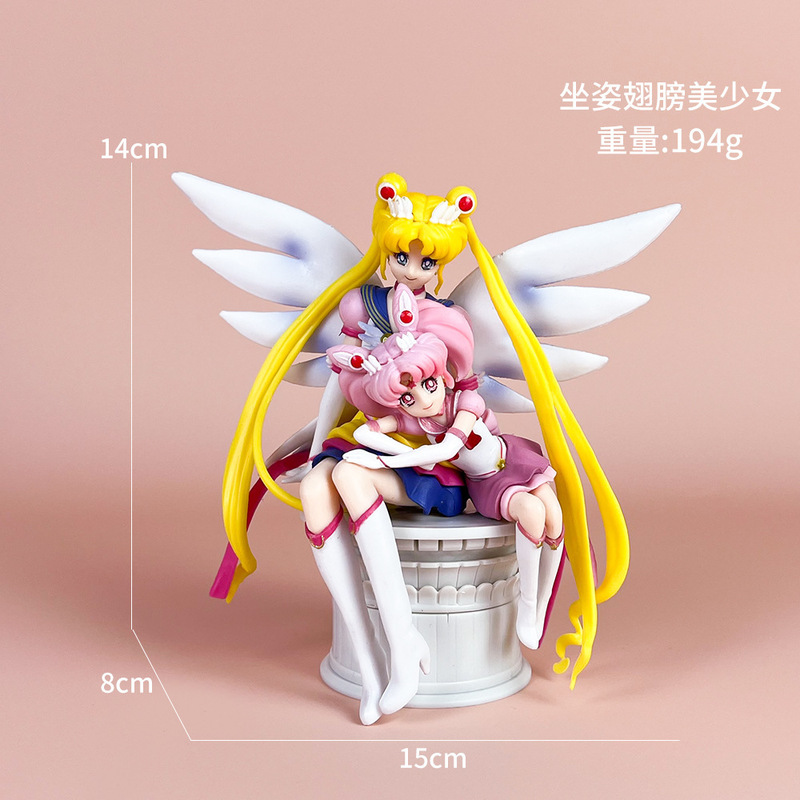 初音未来手办动漫水冰月美少女蕾姆花嫁穹妹二次元公仔模型摆件批|undefined