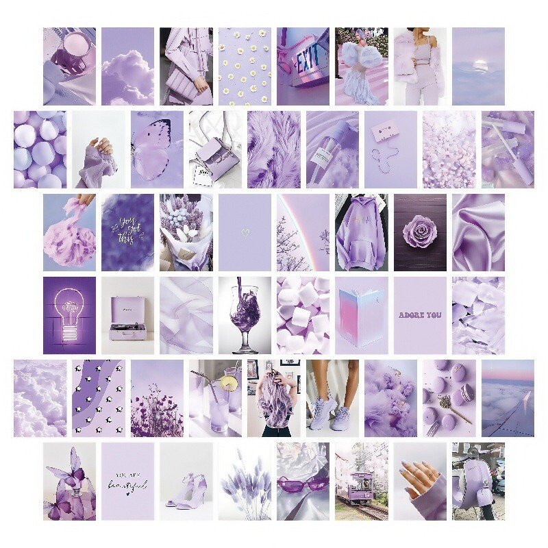 50 Amazon Stickers Cross-Border Hot-Selling Shein Graffiti Stickers Temu Decorative Stickers Retro Stickers