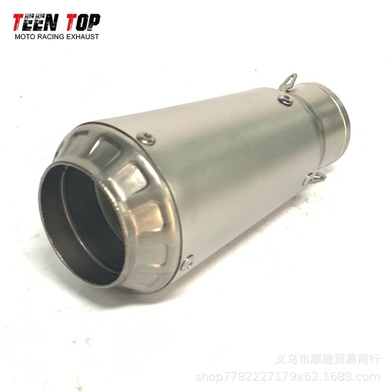 Motorcycle Modified Dual Exhaust Pipe Tailpipe for Zongshen 800, 450Sr, Huanglong 250, Cbr250 Universal Model