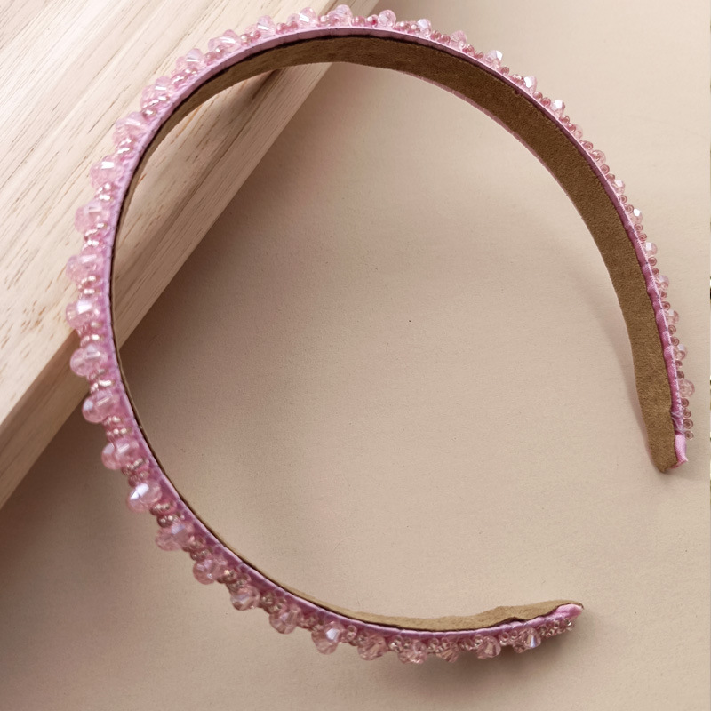 CB20170002-2cm水晶米珠布艺塑料发箍-主图三