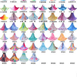 8米彩色空中瑜伽吊床家用瑜伽馆吊布吊绳瑜伽布yogahammock