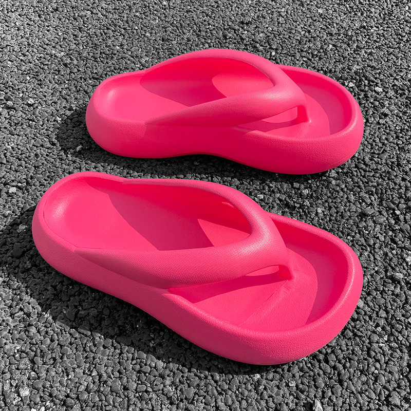 Zapatillas de desodorante antideslizantes para el hogar de suela blanda de suela gruesa Eva para el hogar de verano para mujer Aumento de la altura de los hombres transfronterizo