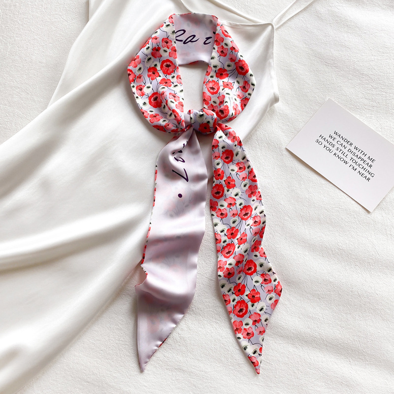 *красный цветочный