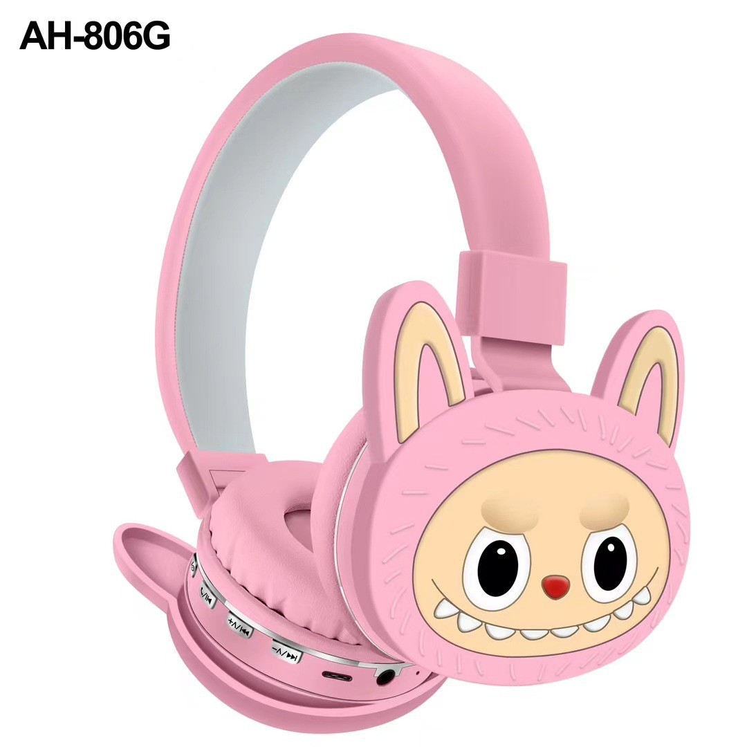 Auriculares Bluetooth de comercio exterior transfronterizo AH-806G de dibujos animados para niños Brara Auriculares inalámbricos lindos y creativos image 4