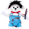 Cross -border pet clothes are funny with a knife and transformed into pet puppy Halloween pet products dog clothes autumn