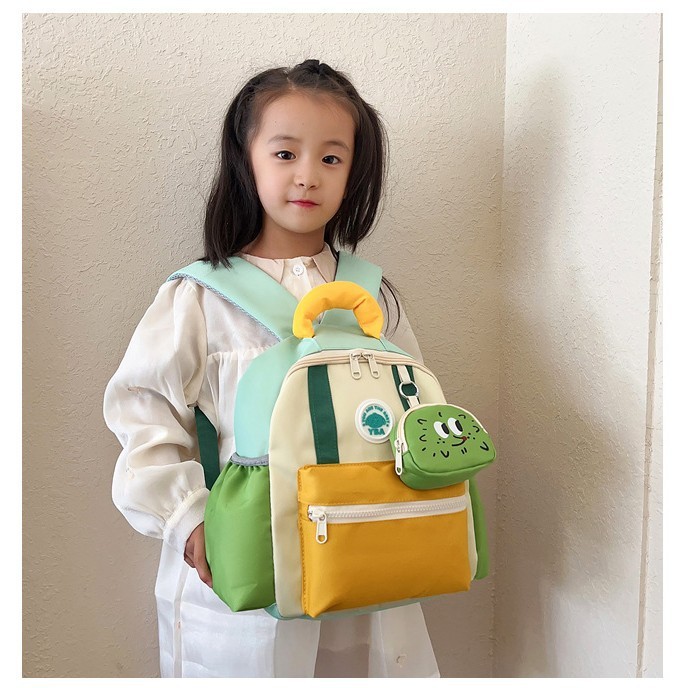 幼儿园书包大中小号潮流儿童背包尼龙女童男童通用旅行超可爱背包|undefined