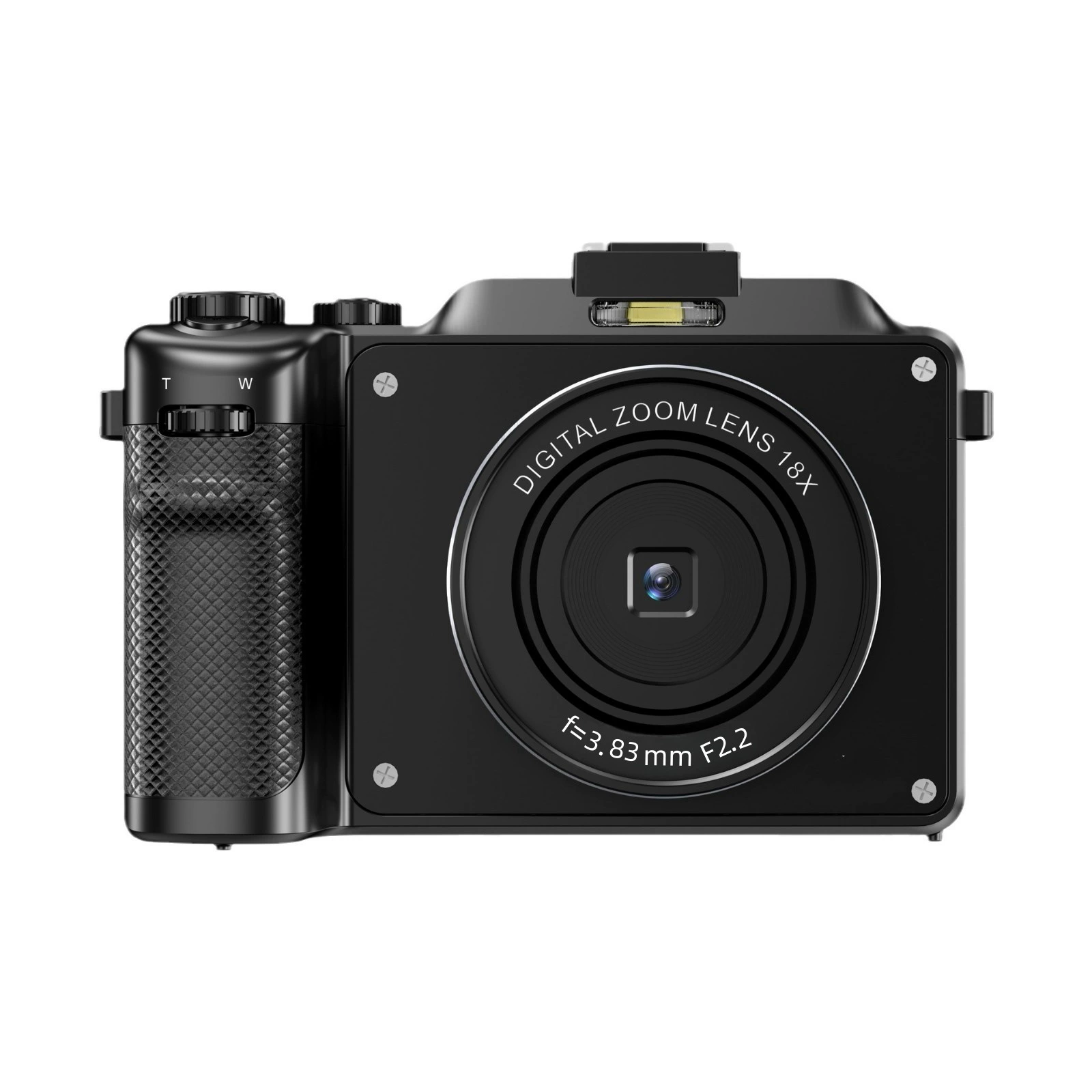 Англоязычная версия 4K HD 64МП ретро цифровая камера с HD-экраном, 18× зумом, антишоком, режимом "красота" X9