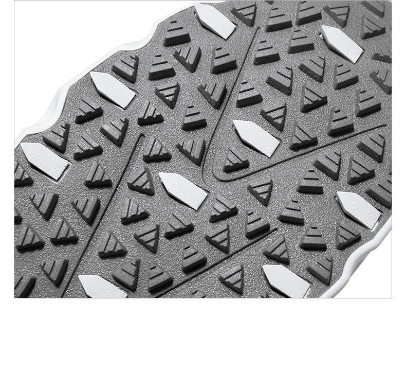 Giày golf PGM nam chống thấm nước, đế núm vặn chống trượt — XZ279-Trắng Xám chi tiết 18