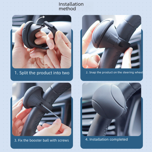 Car steering wheel power assist ball steering turn head labor-saving assistant metal bearing general truck