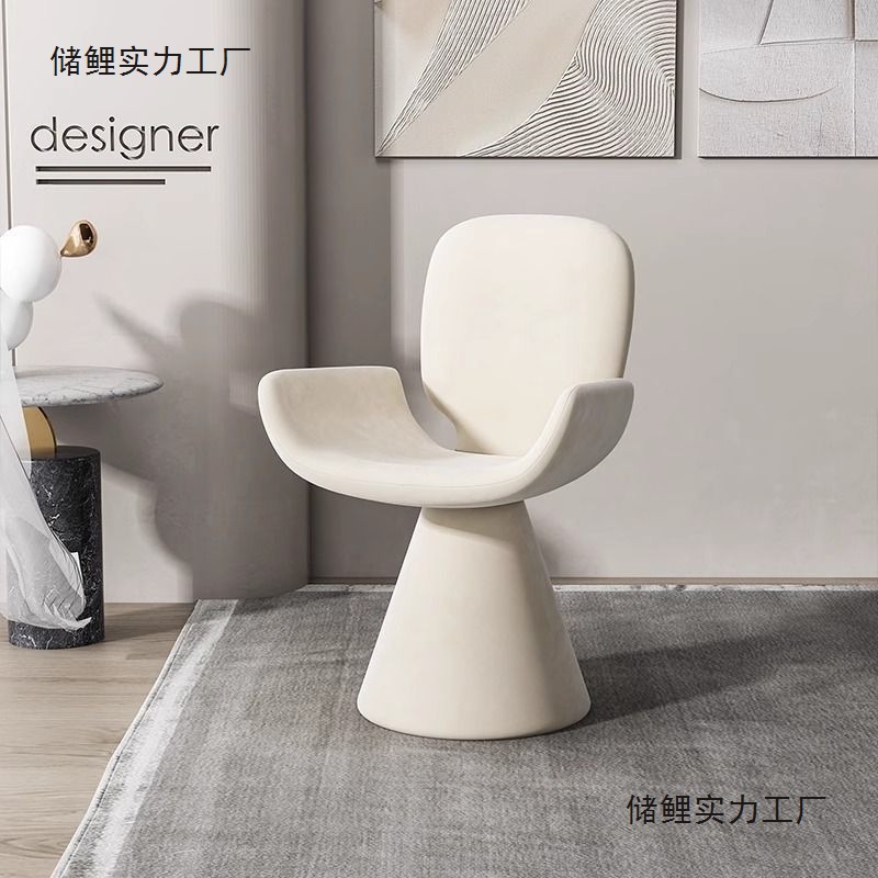 Beauty Salon Manicure Chair, Backrest Chair, Dining Table Chair, Light Luxury Dressing Table, Modern Rotating Simple Makeup Bedroom