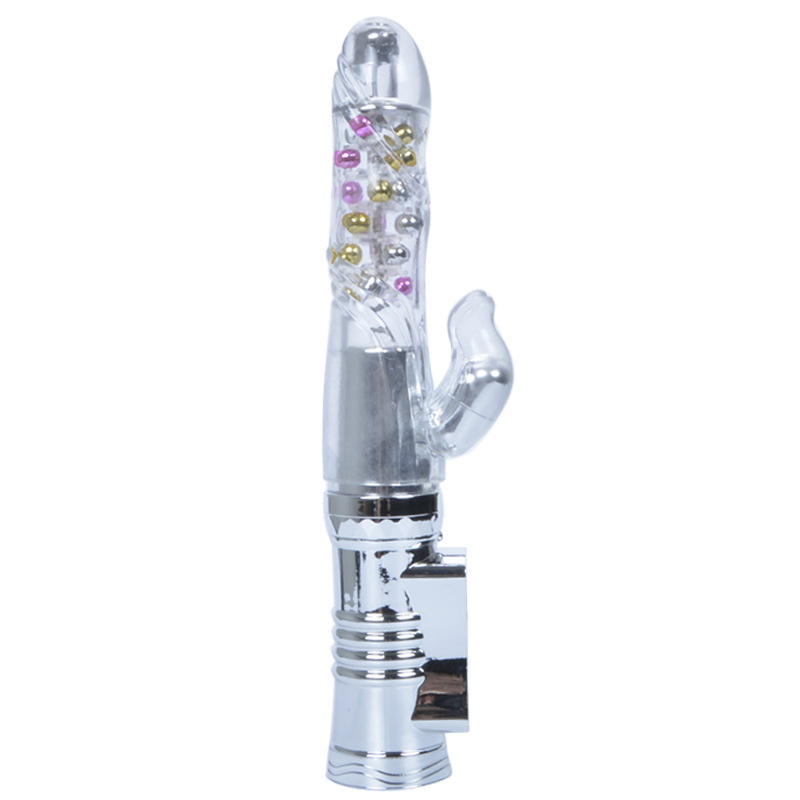 Retractable Rotating Bead Vibrator with 36 Modes, USB Rechargeable Thrusting Wand — detail image 7
