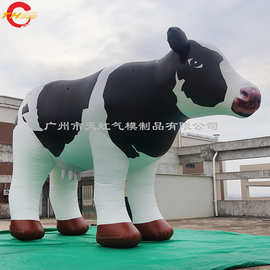 大型奶牛充气卡通模型装饰品 动物园仿真动物充气气模