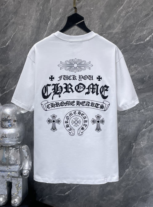 Chrome Hearts Fuck You Horseshoe Logo T-shirt White