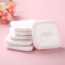 天鹅绒散粉扑单面压制缎布干粉扑干湿两用纯棉散粉扑定妆工具