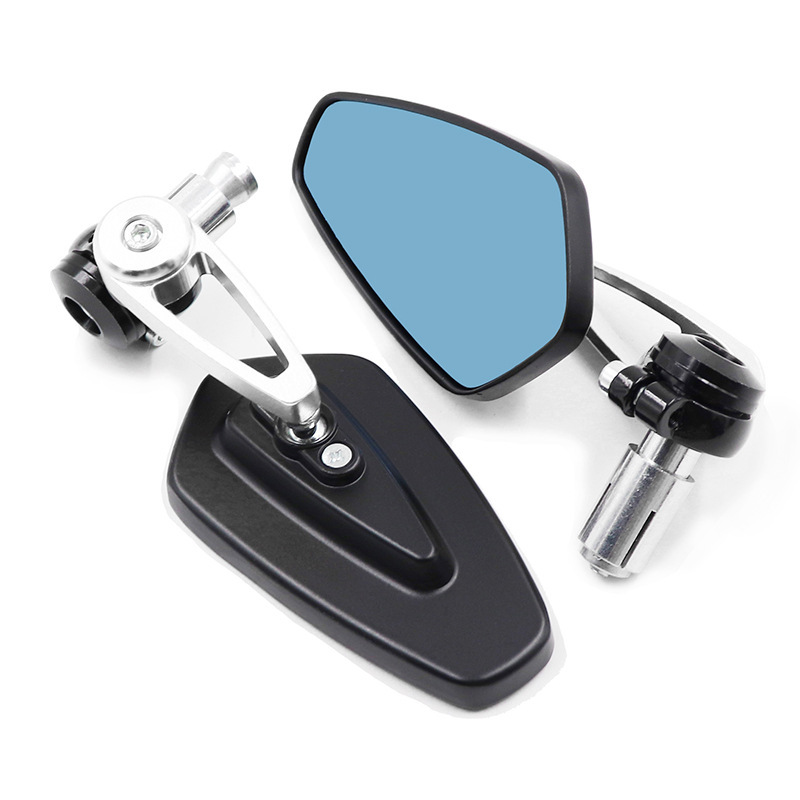 Espejo retrovisor de motocicleta retrógrado general espejo manillar aleación de aluminio CNC para Harley / Springwind 150NK
