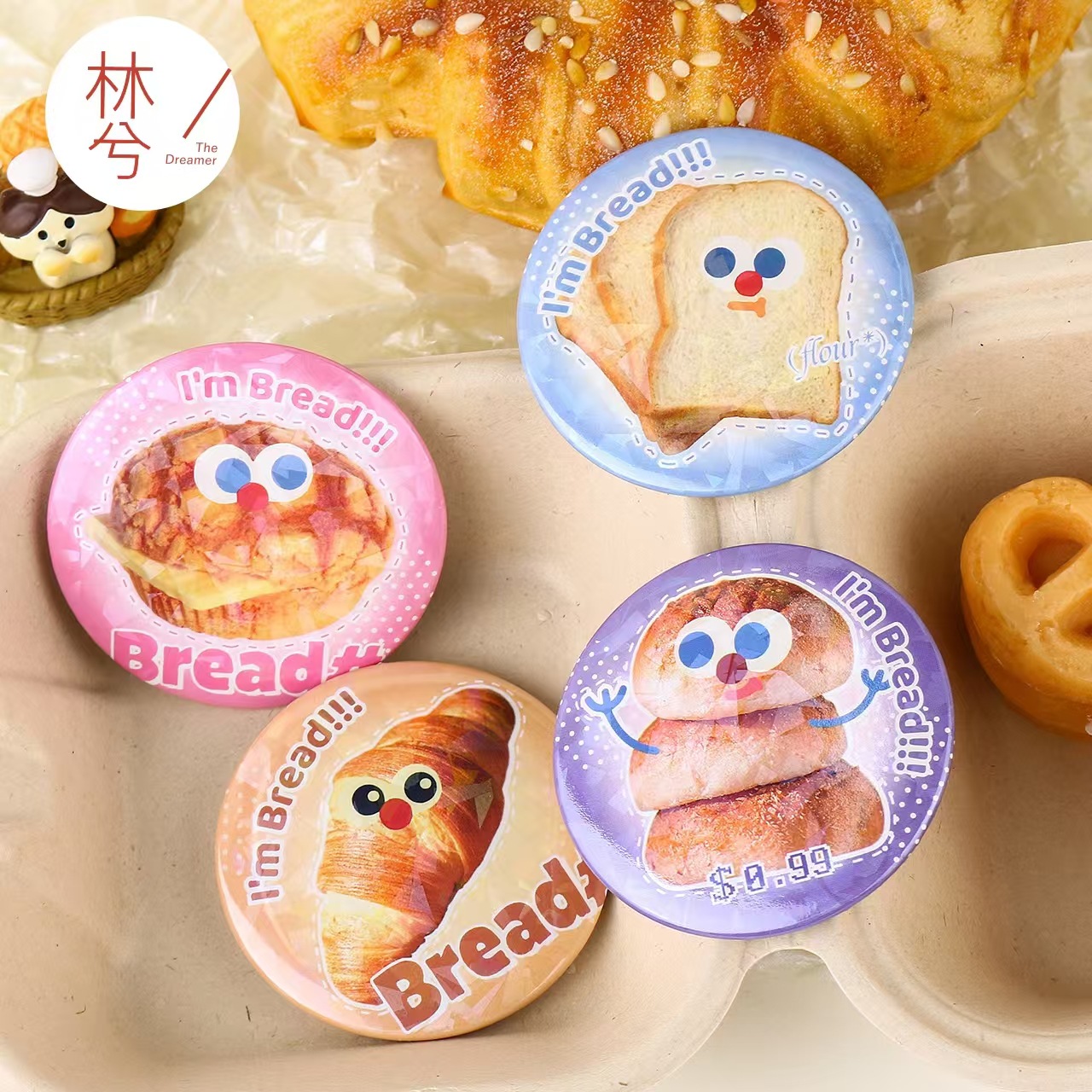 Delicious Store 60 post-it broche set de notas de estudiantes se puede adherir a un broche de ropa