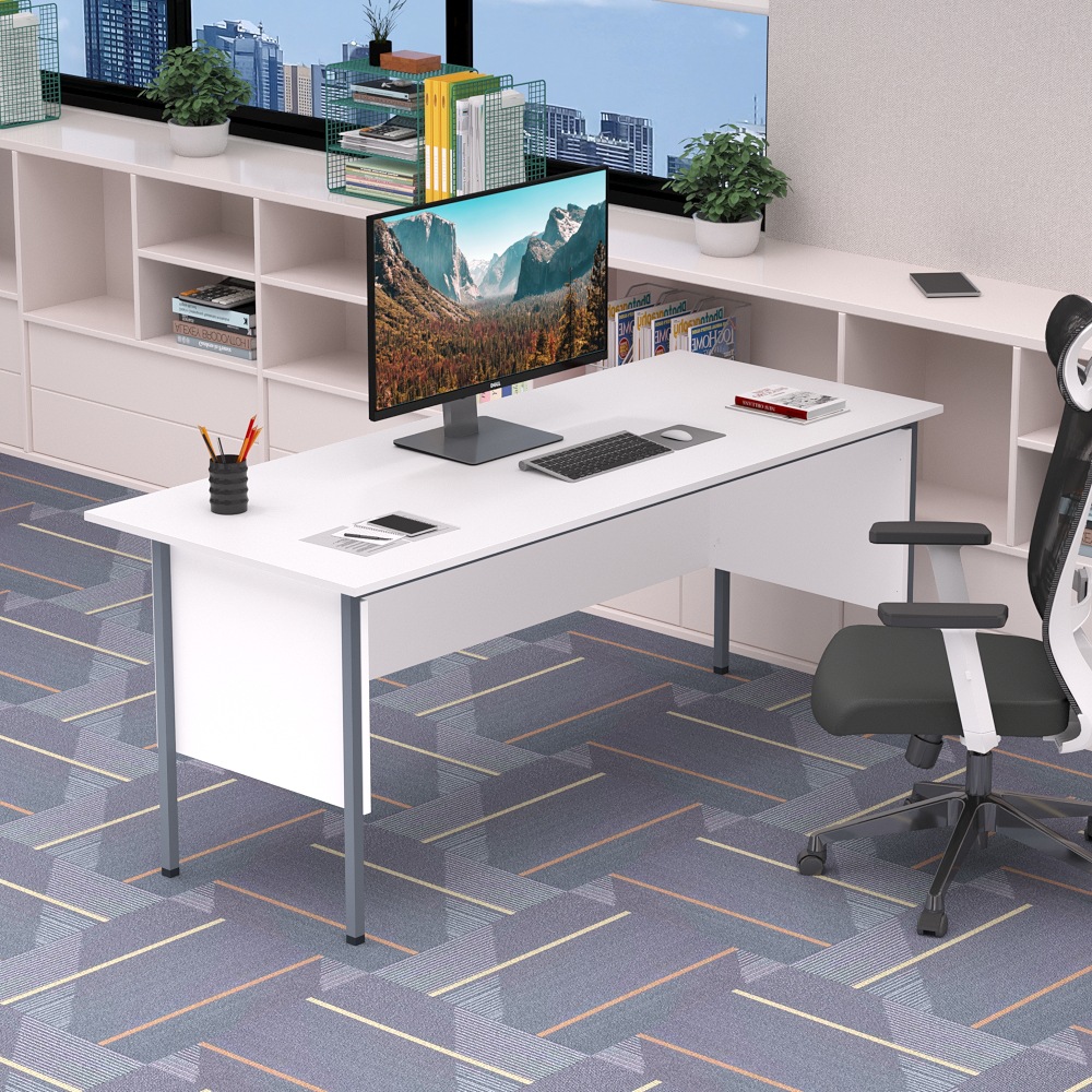 Escritorio de computadora del personal escritorio de oficina transfronterizo moderno minimalista de varias personas estación de trabajo conjunto completo de muebles de oficina al por mayor