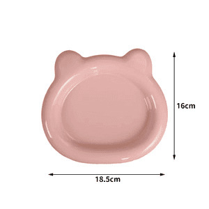 猫碗猫盘子零食碗猫食盆猫条冻干碗罐头专用碗防打翻宠物狗狗餐盘|undefined