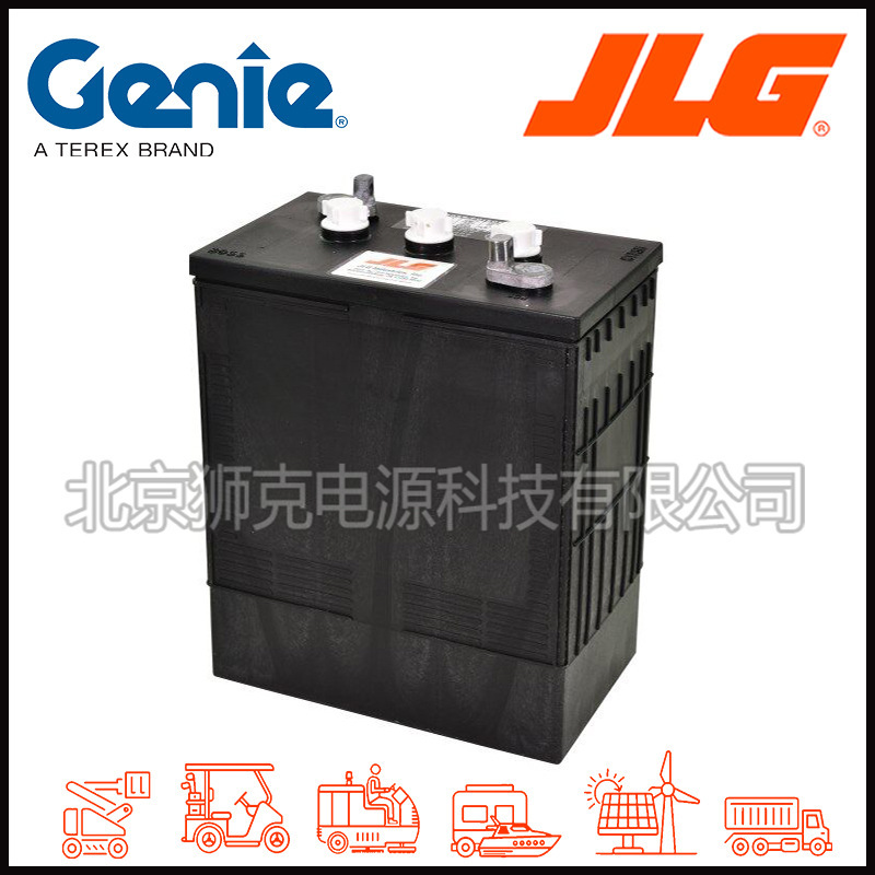 American JLG Battery 6V420AH Part Number 0400202 Sweeper, Scrubber, EleVator Channel