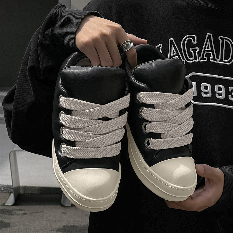 Big-head Slip-on Chubby Ding Casual Trendy Shoes Men's Shoes Bread Shoes Trendy Shoes Low-top Increased Thick-soled All-match Fashion Sneakers Big-head Slip-on Chubby Ding Casual Trendy Shoes Men's Shoes Bread Shoes Trendy Shoes Low-top Increased Thick-soled All-match Fashion Sneakers