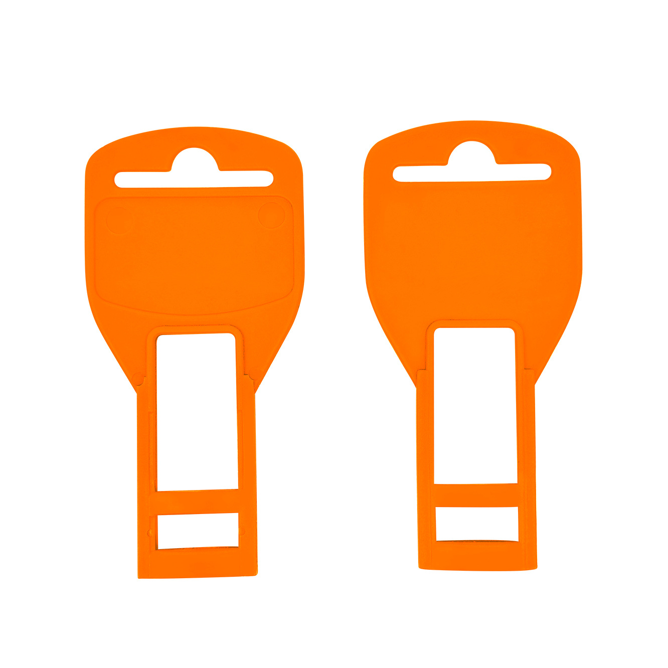 Tipo de pantalla de la etiqueta de sujeción de plástico PP gancho de la etiqueta colgante de la barra de la cuchilla especial del destornillador colgante multifunción