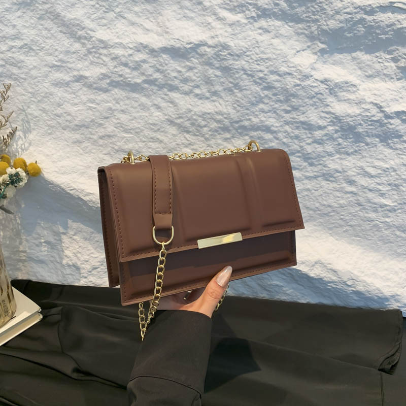 Bolso de cadena de diamante francés 2024, nuevo bolso de cadena de alta calidad, bolso de hombro de mujer, bolso de palo de mano de mano de mujer