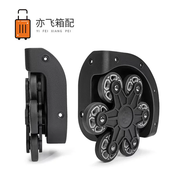 Luggage Accessories, Trolley Wheels, Travel Backpacks, Large Six-Wheel Stair-Climbing Corner Wheels