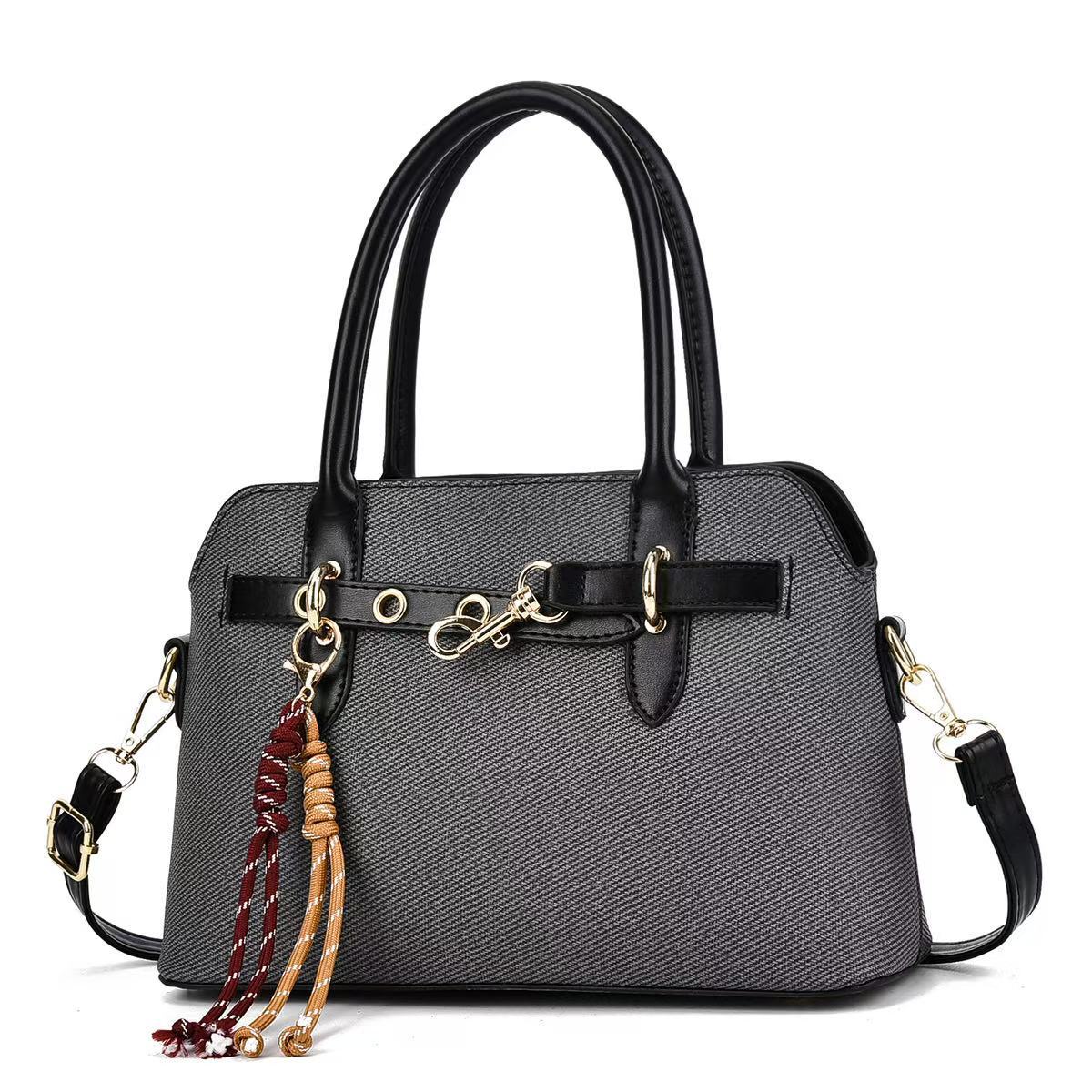 Temperamento versátil nuevo bolso coreano de moda mujer hermoso bolso de hombro bolso de mujer bolso de mujer bolso grande