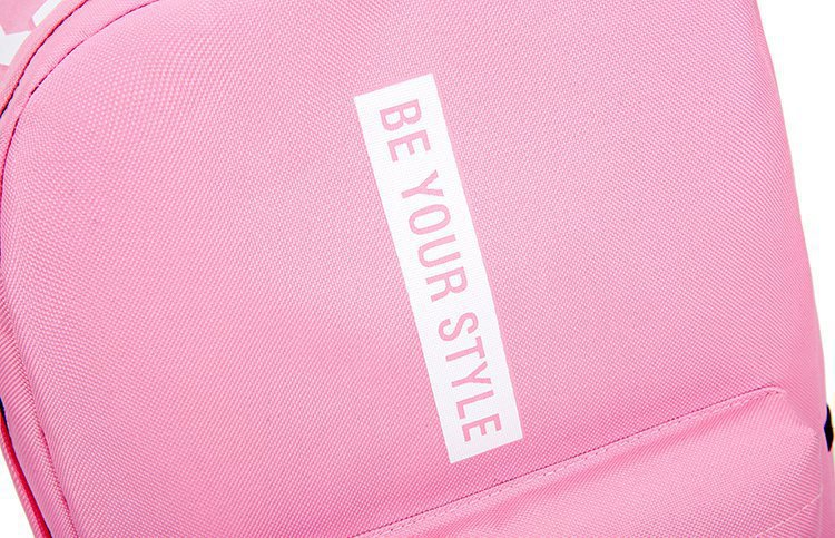 2026er koreanische Schultertasche mit Buchstabenmotiv für Jungen und Mädchen, Mittel- und Oberschüler, Schultasche für Damen mit großem Fassungsvermögen, Campus-Segeltuch-Rucksack