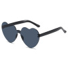 Brand sunglasses heart-shaped, cute glasses suitable for photo sessions, internet celebrity, European style