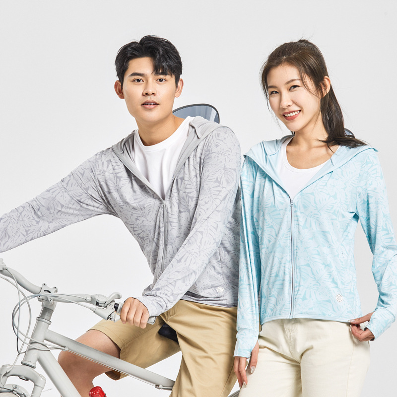 Travel silk summer sun protection clothing for men and women