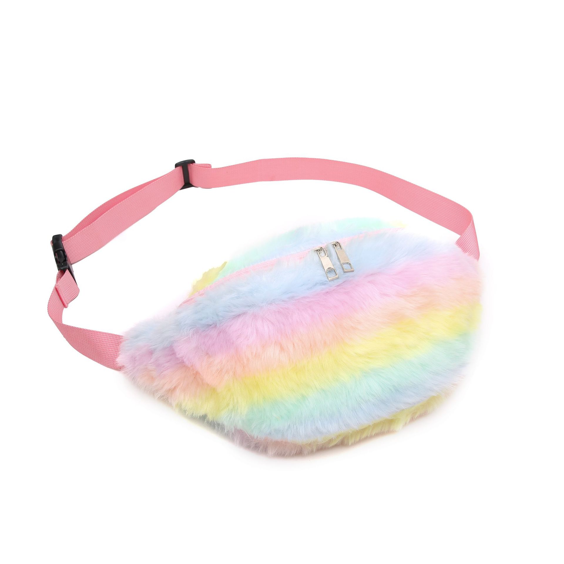 毛绒腰包