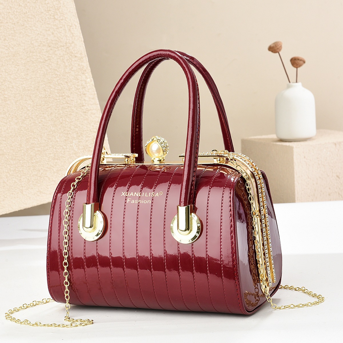 Bolso de moda de verano para mujer, fabricante de un solo hombro, bolso de madre, comercio exterior 2025, nuevo bolso de mensajero de todo fósforo para mujer atmosférica