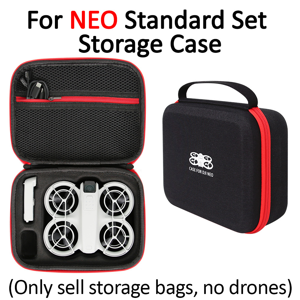 DJI neo bolsa de almacenamiento caja de un solo dispositivo, bolsa portátil, caja de almacenamiento portátil, bolsa para aviones no tripulados