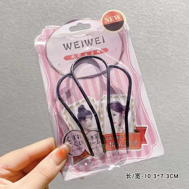 Coreano de alto cráneo invisible cabello flojo artefacto almohadilla de cabello almohadilla de cabeza raíz de cabello elevación pegatina de fleja clips para niños