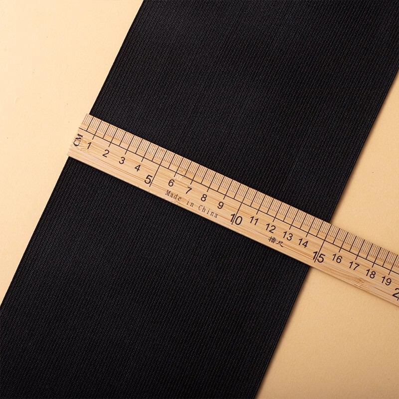 10cm Extra-wide elastic band, high elasticity, durable, thickened 5cm black special flat rubber band elastic webbing 10cm Extra-wide elastic band, high elasticity, durable, thickened 5cm black special flat rubber band elastic webbing