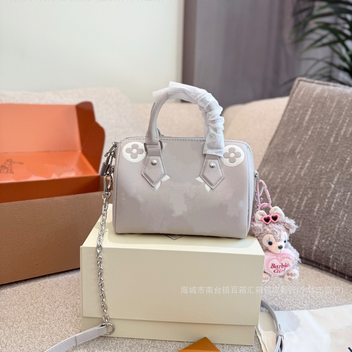 L2025V New Speedy 20 Pillow Bag Women's Shoulder Bag Luxury Fashion Handbag Crossbody Bag