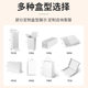 in stock white cardboard box custom color box custom small white box wholesale thick cosmetic box rectangular packaging box