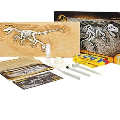 跨境活動 考古恐龍化石盲盒兒童考古玩具霸王龍3D立體恐龍浮雕板