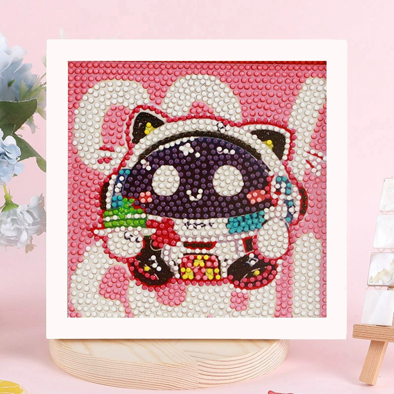 Мультяшная умная игрушка, DIY, новая коллекция, детское handmade diy, украшенная бриллиантами