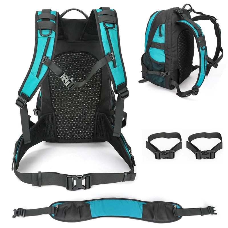 Capacious camera, universal backpack, waterproof equipment bag for photo sessions, worn on the shoulder