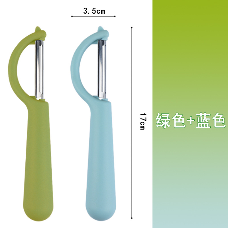 Cuchillo de corte de frutas de cocina de patatas regalo gran cantidad de cuchillo de raspado multifuncional de acero inoxidable puede no