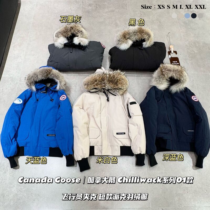 Free Shipping from Guangzhou, High-End Version 2025 New Model Zheng'E Peng down Jacket 01 Pilot Jacket Short Style Unisex Thickened