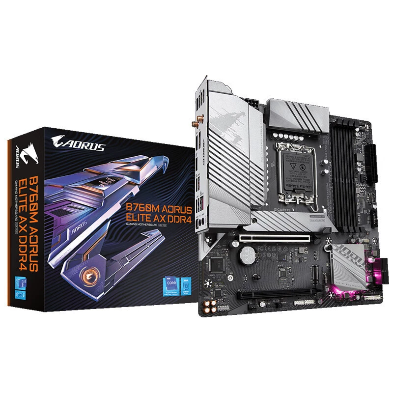 Подходит для материнской платы Gigabyte B760M AORUS ELITE AX DDR5, совместима с процессором i7‑13700K