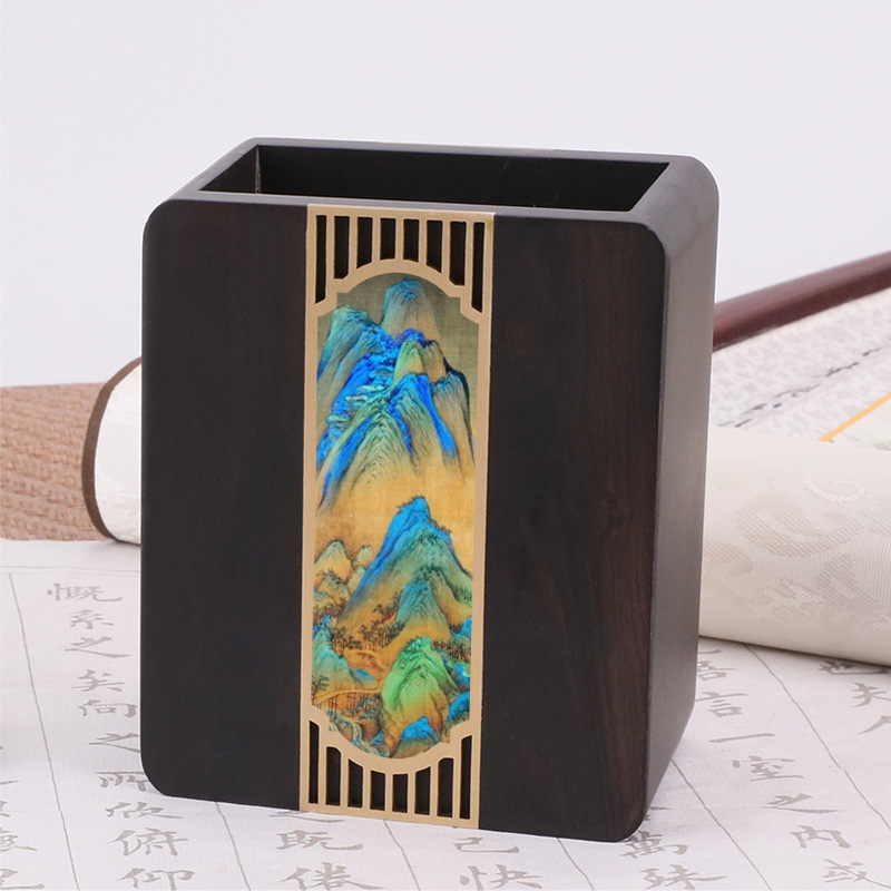Qianli Jiangshan 펜 컨테이너