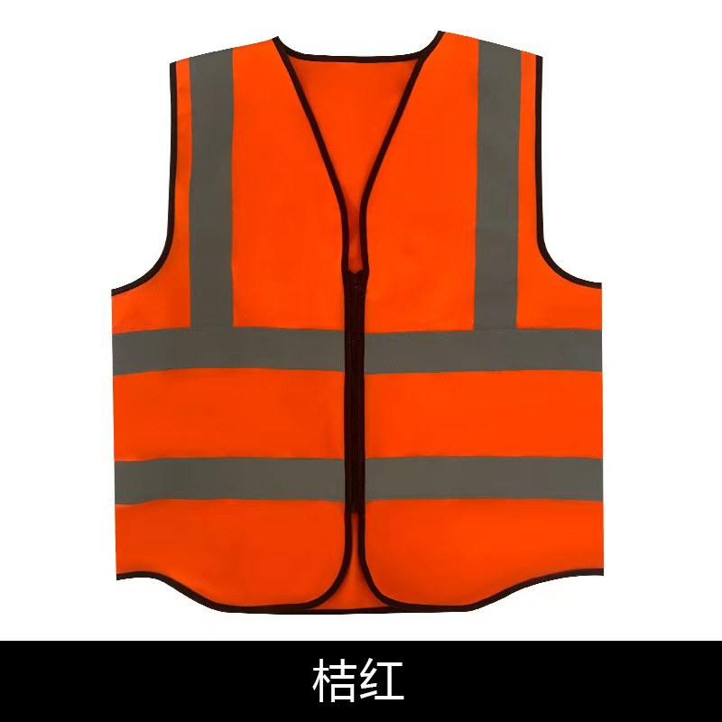 Chaleco reflectante multibolsillo chaleco reflectante chaleco reflectante seguridad construcción de ingeniería de construcción fábrica de tráfico en stock