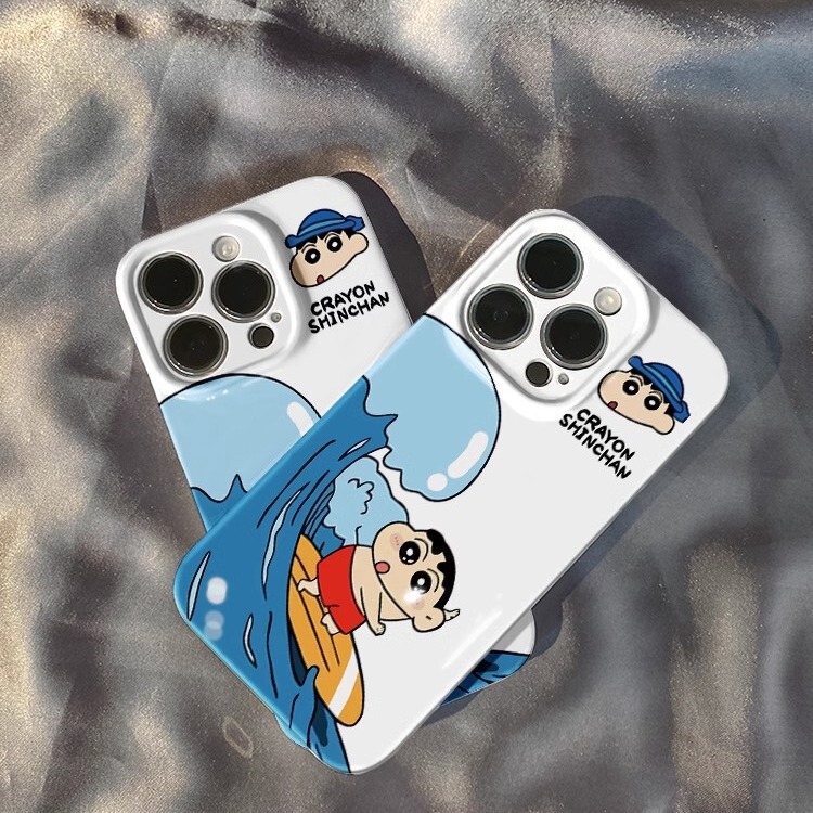 Cartoon Surfing Small New for Xiaomi 14/13Pro Filin Mobile Phone Case Red K70 Hard Shell note13pro Men